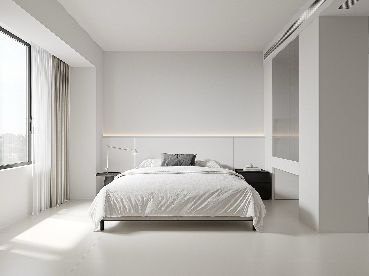 1986设计｜极简主义白色的房子，宁静与自由（图ZMzk5MjQ5ODI4） - 家装设计 - 站酷设计师1986设计原创素材 - 站酷ZCOOL