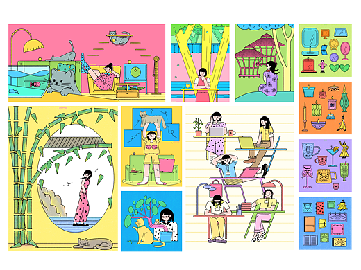 2025年9-11月插画作品合集