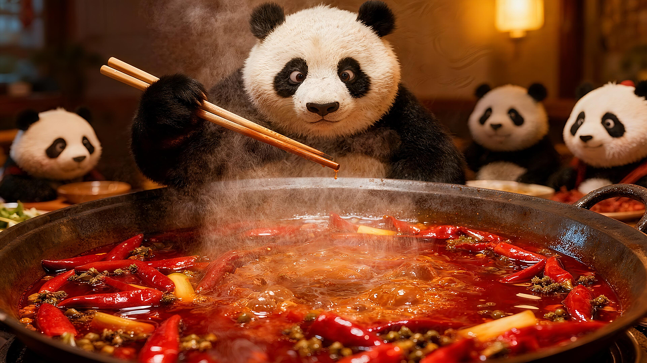被冻住的火锅还能吃吗？（图ZMzk5MjUyMTky） - AI作品 - 站酷设计师至之原创素材 - 站酷ZCOOL