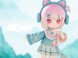 玩乐寻潮 NAGI兽仔异色云墟记系列关节可动人偶拍摄