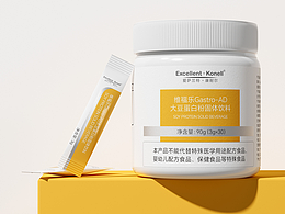 《Excellent·Konell》大豆蛋白粉包装 | 董得原创作品