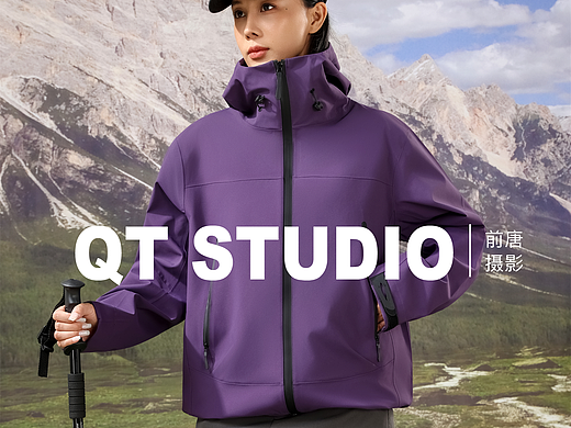 冲锋衣 防风外套拍摄