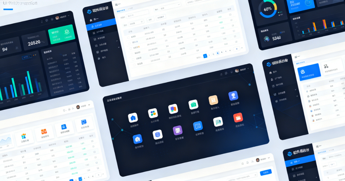 Web软件系统UI视觉统一设计