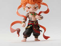 IP设计——敦煌人物IP三视图工作流