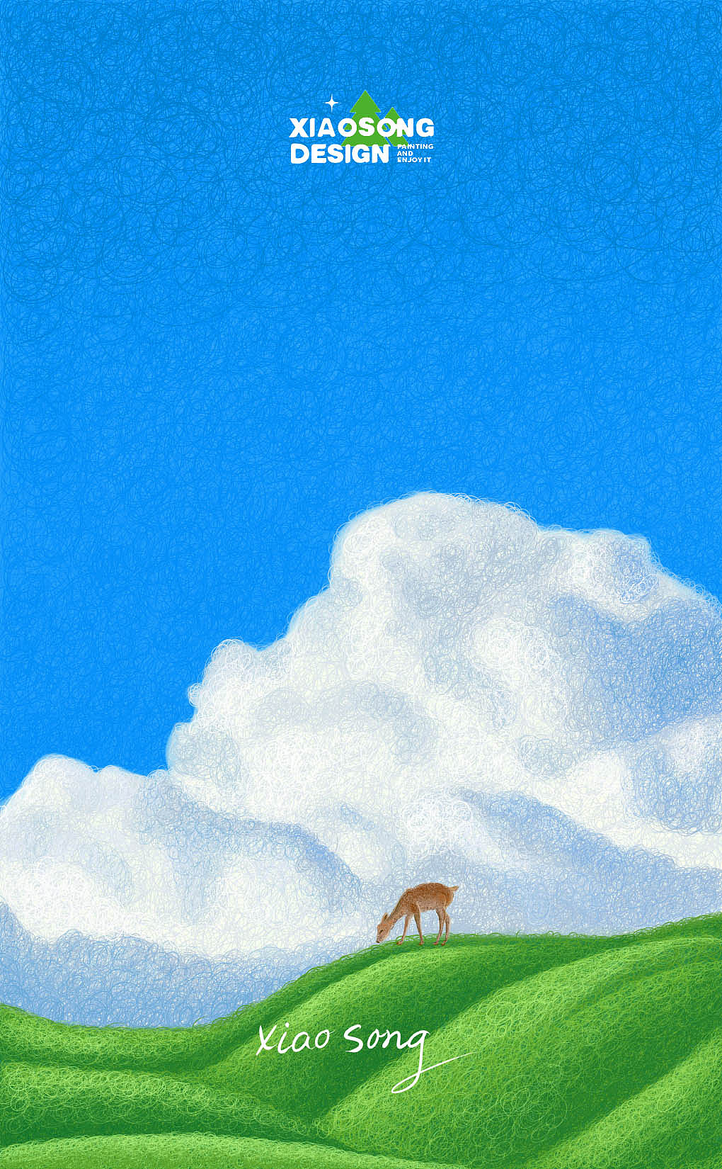 仿佛这世间所有的温柔，都凝结于这片刻的俯首之中。