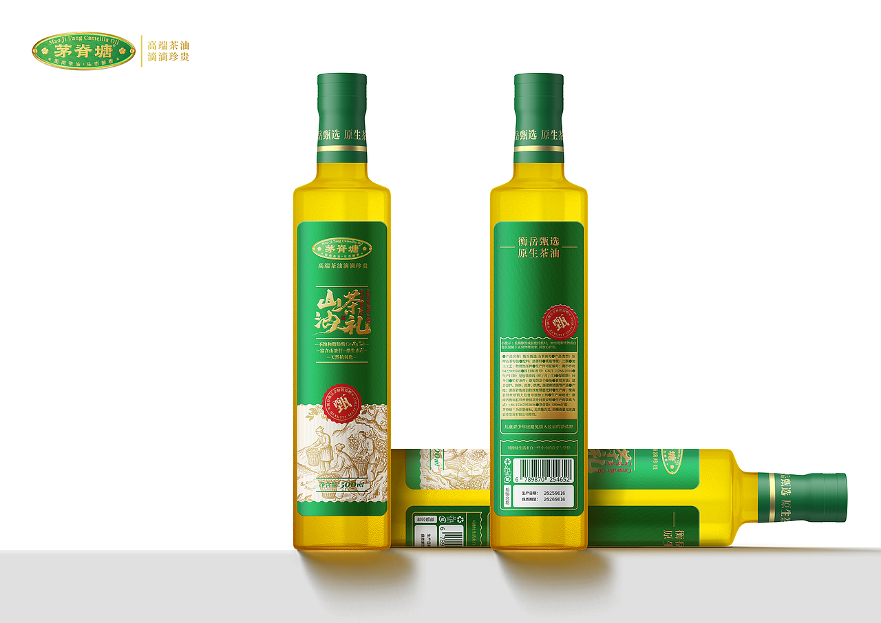 山茶油礼｜甄选 • 佳选 • 优选系列（图ZMzk5MjY1ODU2） - 包装 - 站酷设计师自然万物原创素材 - 站酷ZCOOL