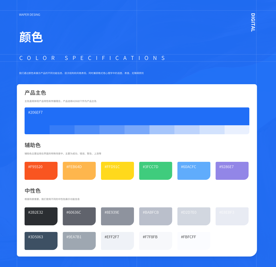 Web软件系统UI视觉统一设计