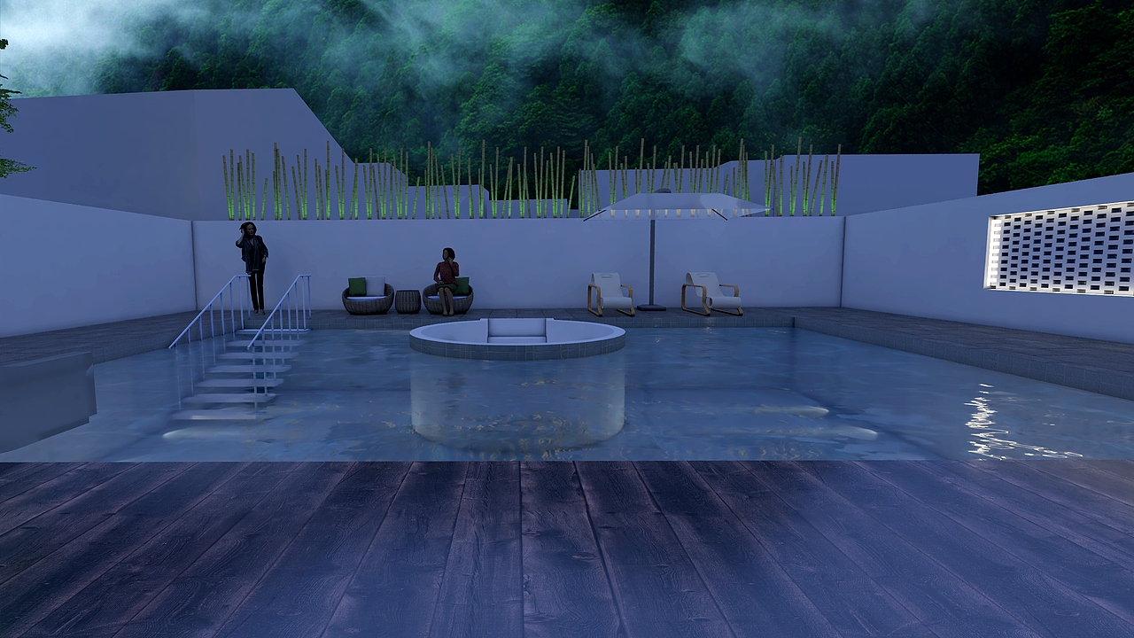 乡居民宿建筑空间一体设计