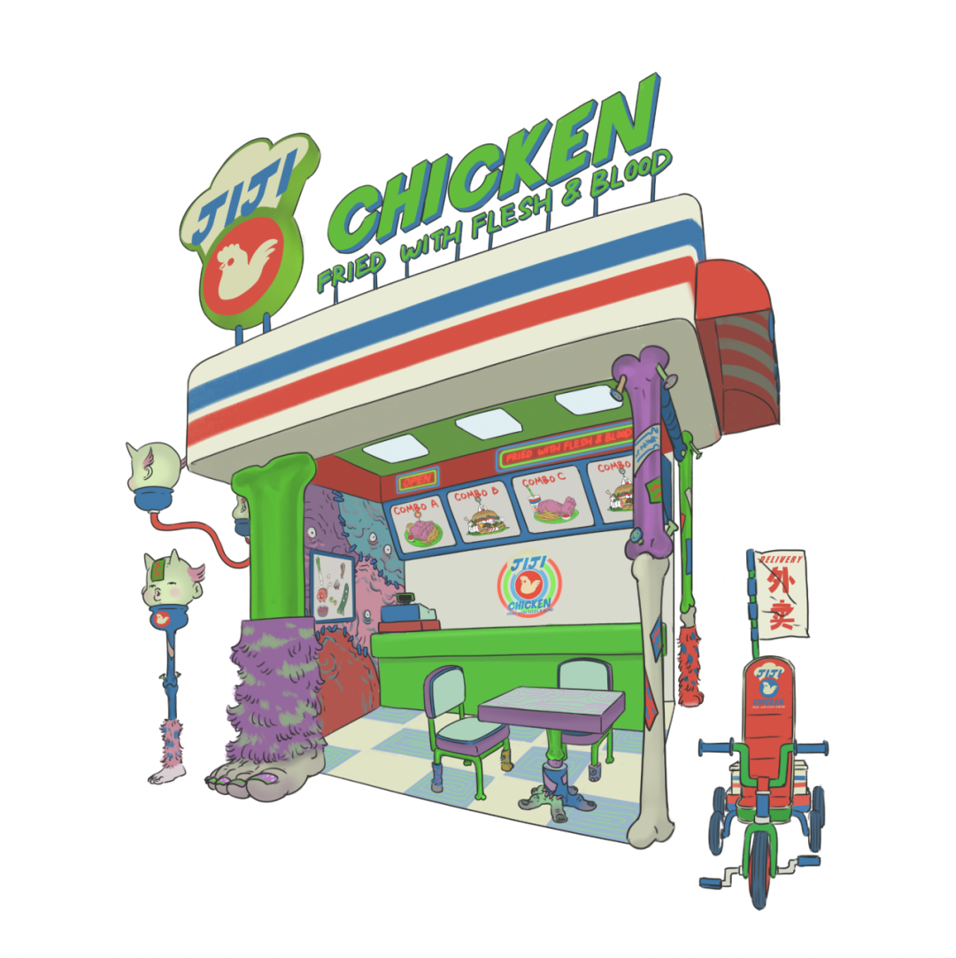 大咖来袭 | 在GAF，居然能打卡“都市鬼神炸鸡店”？（图ZMTUyOTMyNTI=） - 资讯 - 站酷设计师站酷资讯原创素材 - 站酷ZCOOL