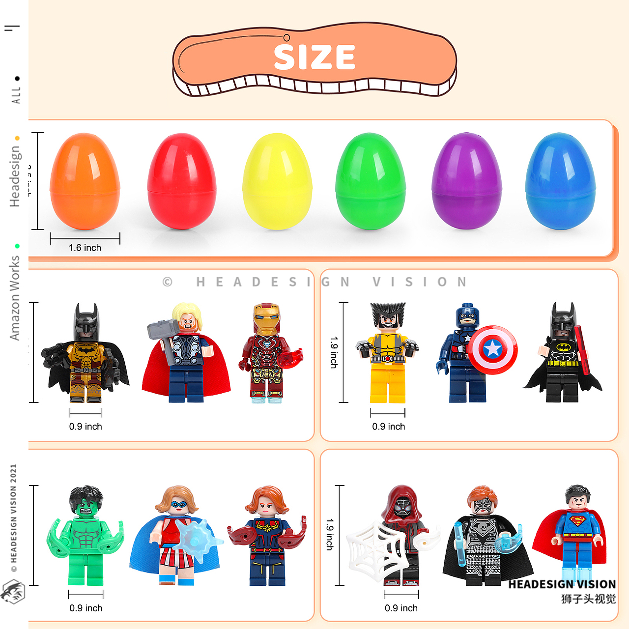 万圣节彩蛋玩具产品拍摄_主图设计_A+页面-狮子头视觉（图ZMzk5MjcwODM2） - 电商 - 站酷设计师亚马逊主图设计原创素材 - 站酷ZCOOL