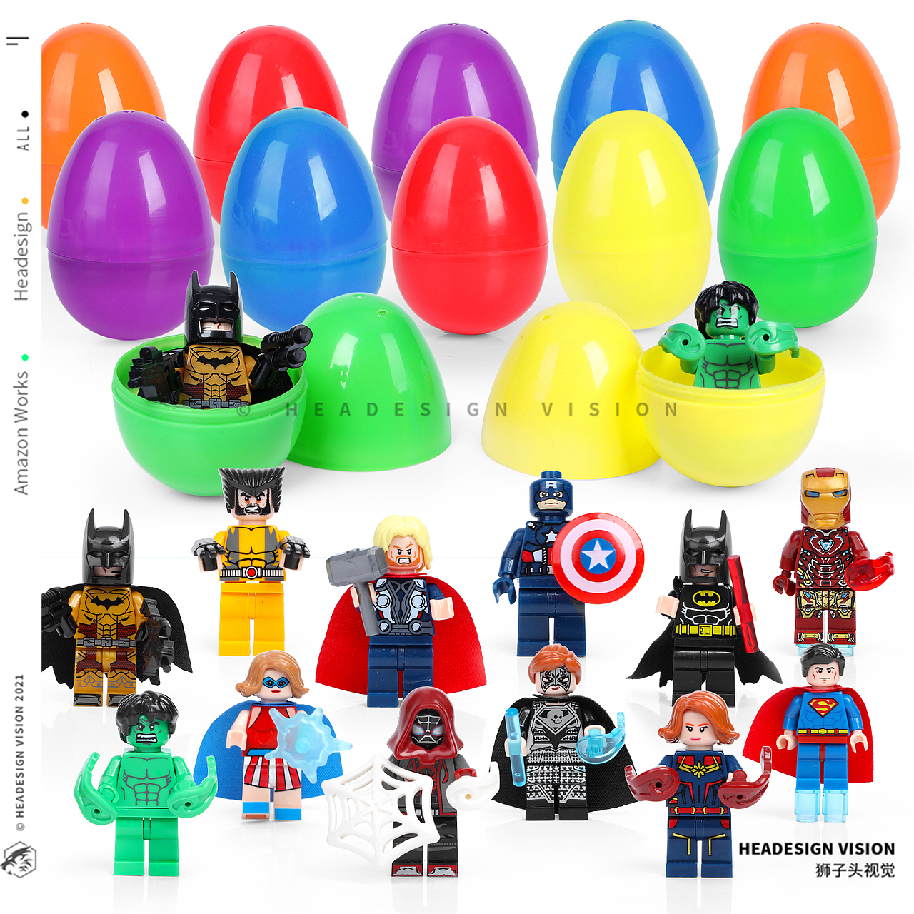 万圣节彩蛋玩具产品拍摄_主图设计_A+页面-狮子头视觉（图ZMzk5MjcwODI4） - 电商 - 站酷设计师亚马逊主图设计原创素材 - 站酷ZCOOL