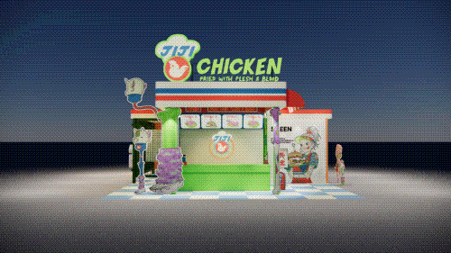 大咖来袭 | 在GAF，居然能打卡“都市鬼神炸鸡店”？