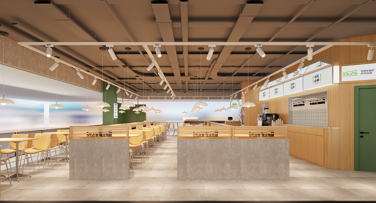 牛排&披萨炸鸡自助店项目