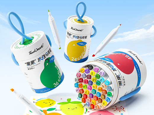 touchmark 果果-食品级软头水性马克笔详情页