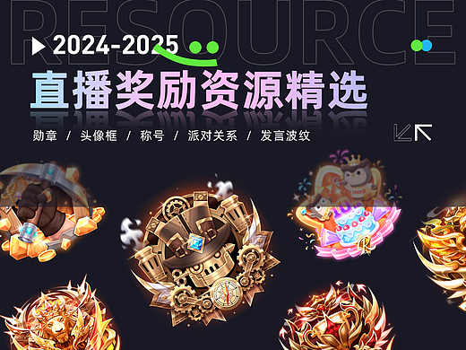 2024年-2025年直播奖励资源设计精选