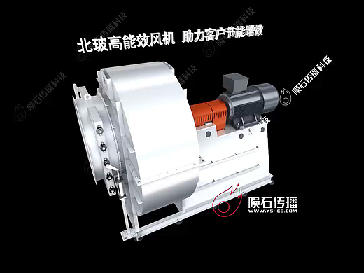 风机三维动画｜动态展示运行全过程