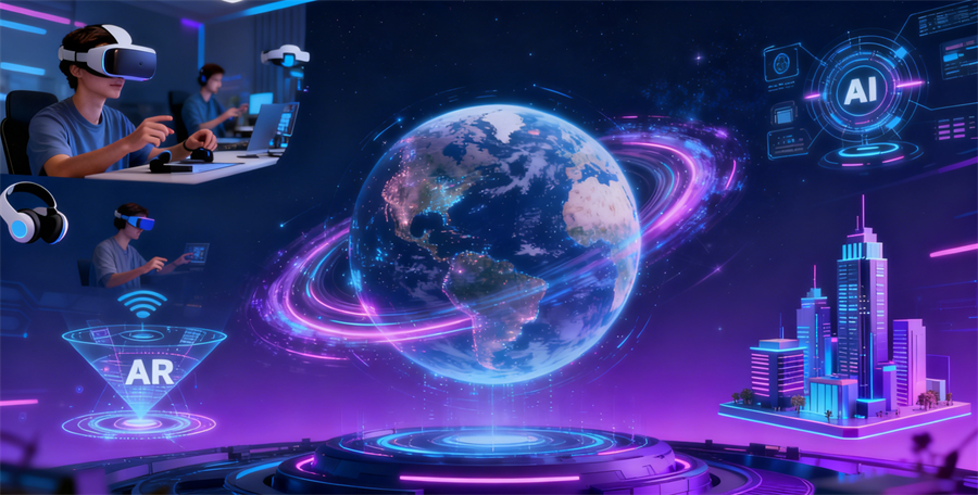 元宇宙平台的未来：如何借助华锐云空间助力企业数字化转型（图ZMTUyOTQ0OTY=） - 资讯 - 站酷设计师深圳华锐视点原创素材 - 站酷ZCOOL