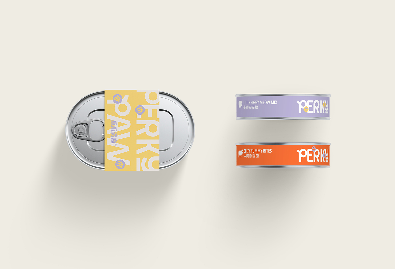 Perky Paw 宠物食品品牌形象（图ZMzk5Mjg4Nzc2） - 品牌 - 站酷设计师TATsong原创素材 - 站酷ZCOOL