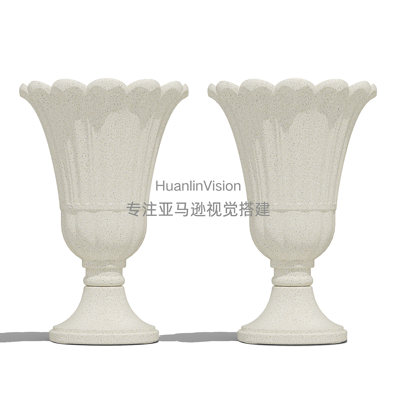 户外产品渲染 | 跨境电商 | 喷砂花盆| 主图A+案例