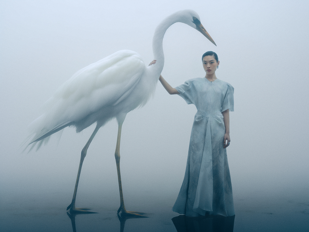 AI置景 新中式服装片