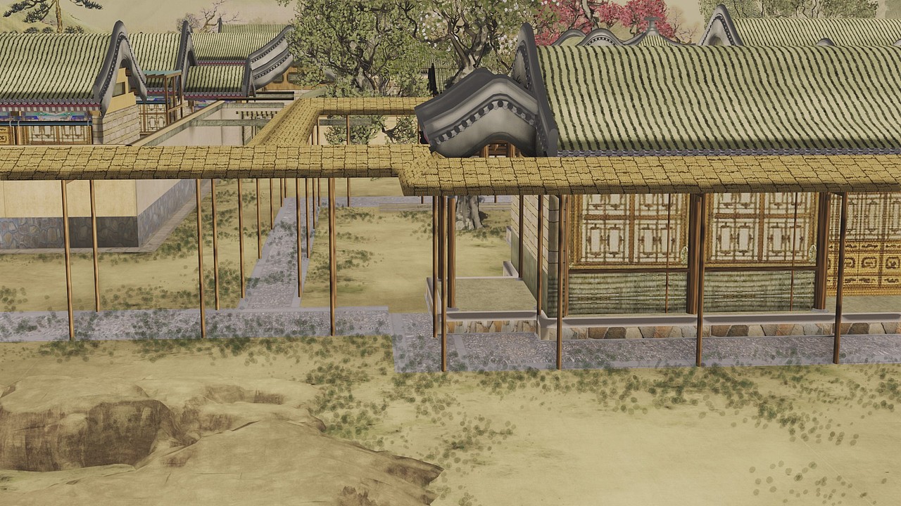 还原古画3D场景