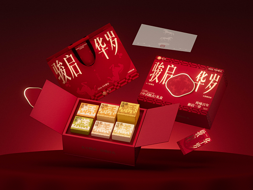 霁华 | 马年中式糕点礼盒包装全案