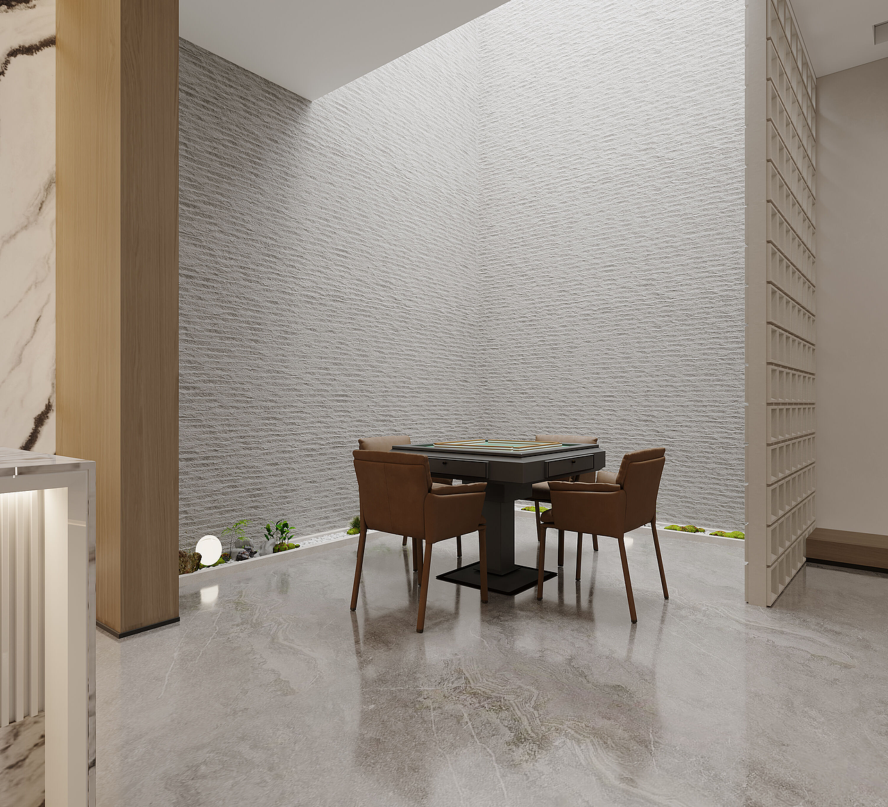 现代风格挑空别墅