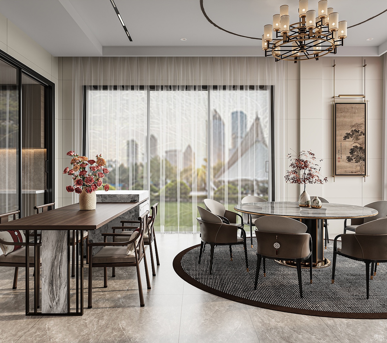 中式豪宅，大户人家的桃花源！