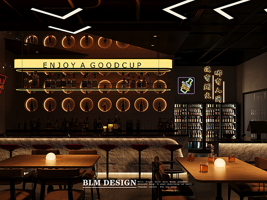 工装酒吧效果图案例