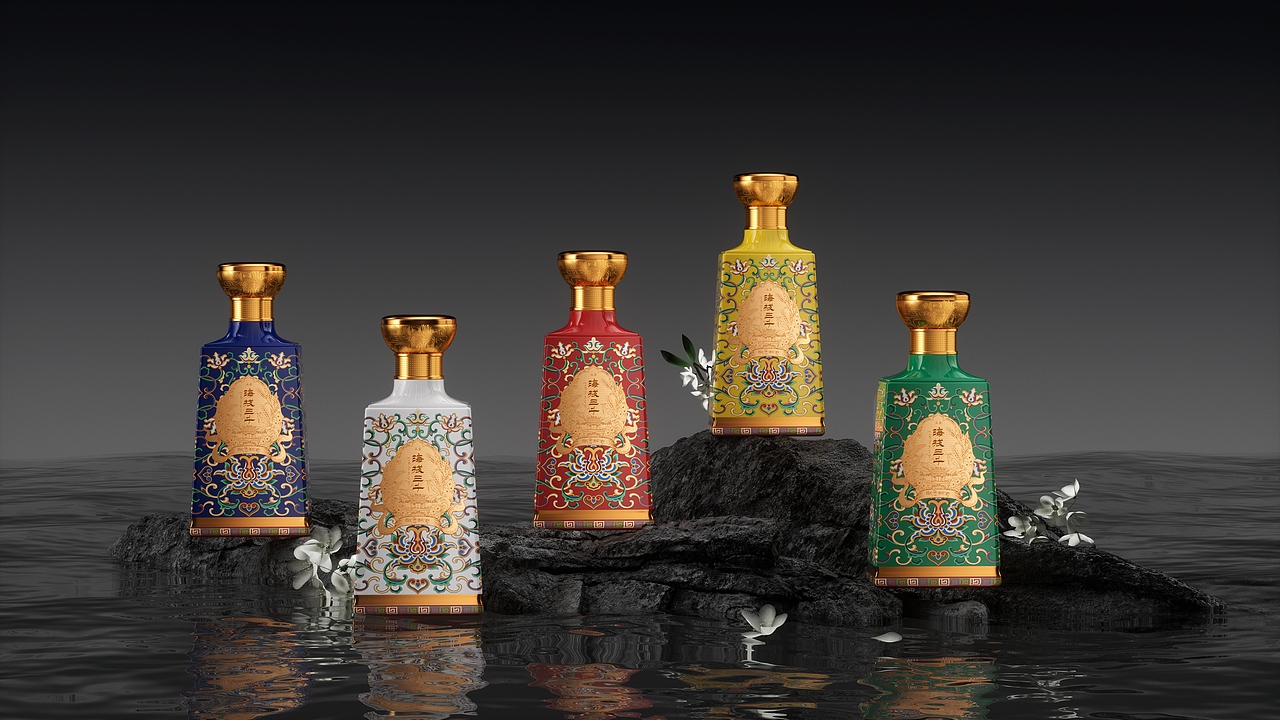 酒类建模渲染（图ZMzk5MzAwMjQ4） - 产品 - 站酷设计师咯哈i原创素材 - 站酷ZCOOL