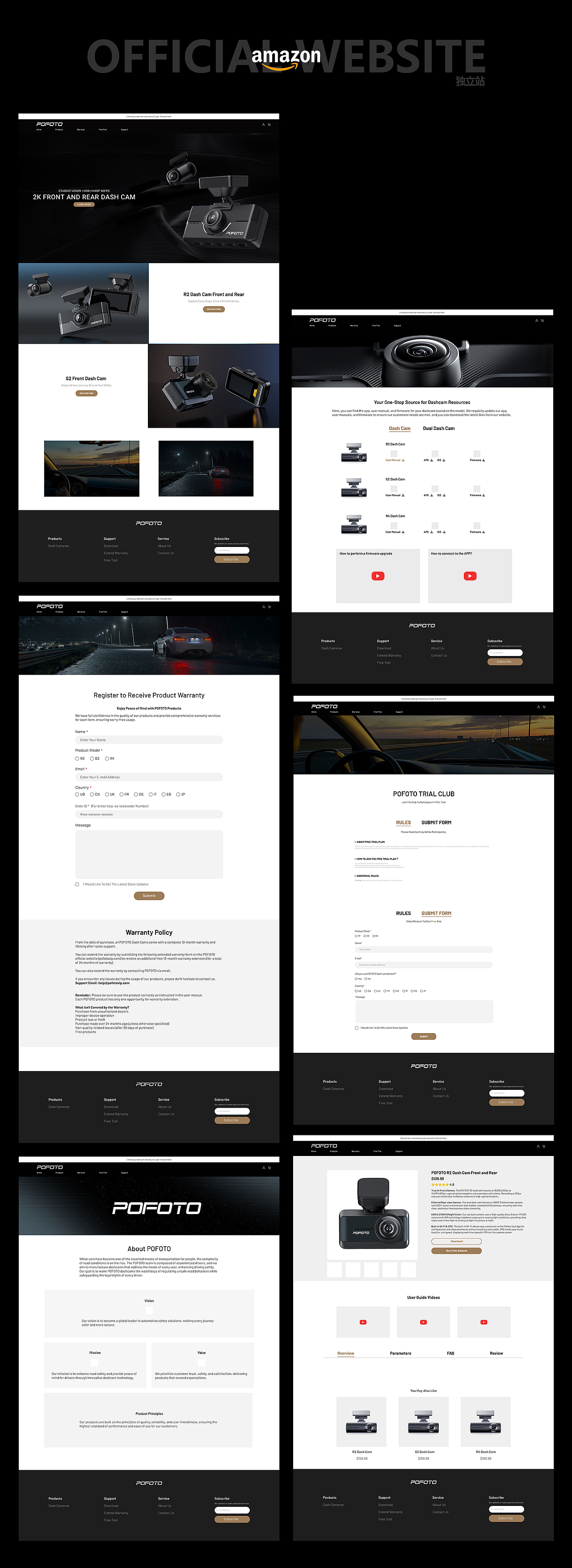 跨境视觉合集——亚马逊amzon
