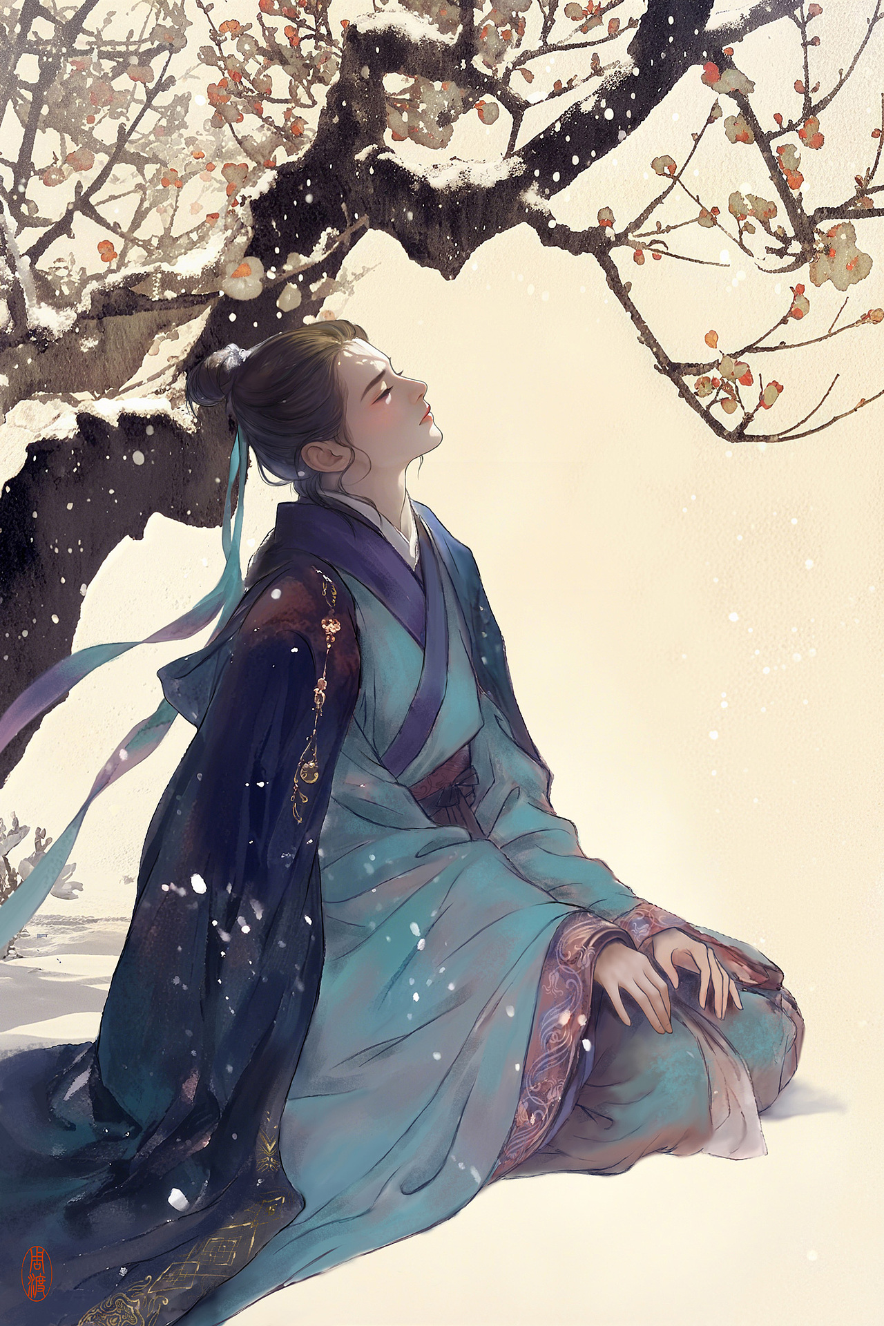 《权宦》同人插图（图ZMzk5MzA1NDUy） - 艺术插画 - 站酷设计师周渡原创素材 - 站酷ZCOOL