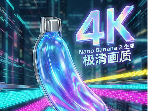 如何使用Nano banana2 生成4K画质？