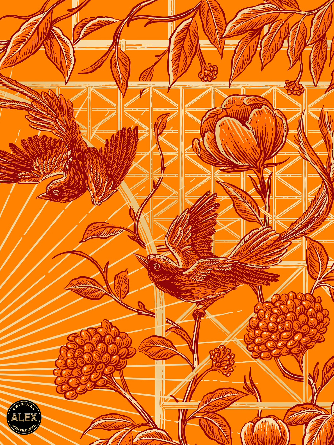 片仔癀化妆品 女神节礼盒插画（图ZMzk5MzEwNTE2） - 商业插画 - 站酷设计师花椒的Alex原创素材 - 站酷ZCOOL