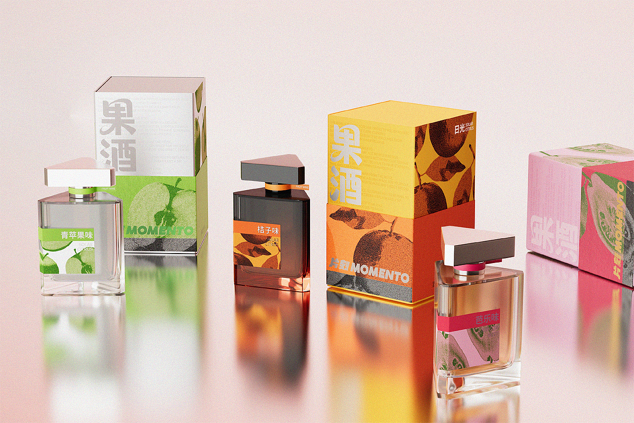 片刻MOMENTO | 微醺果酒包装设计