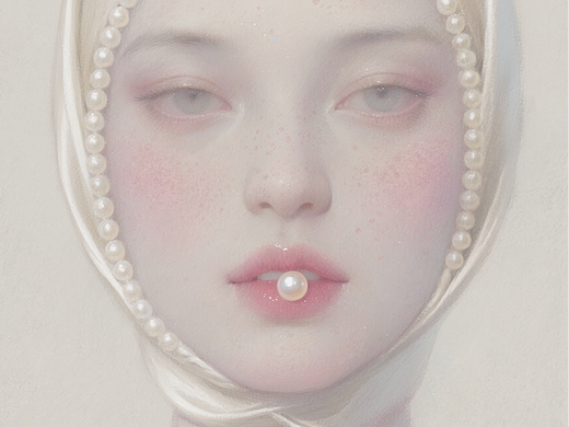 唇间珠露 Pearl  on Her  Lips