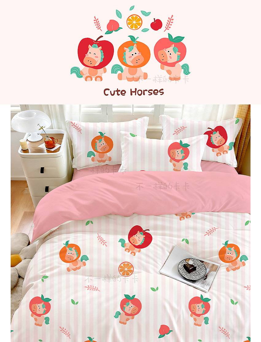 图案设计 | 马年卡通插画 | 可授权