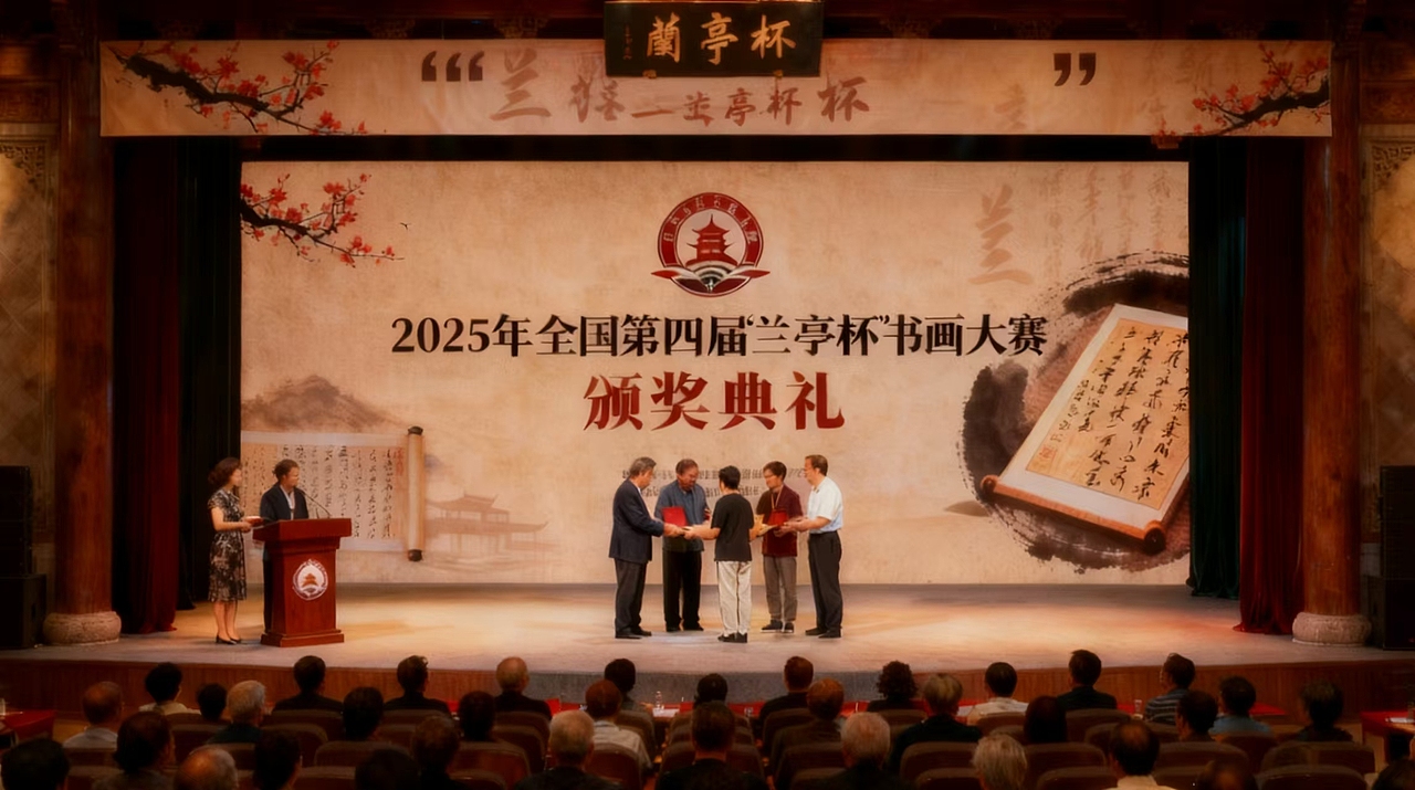 (作品巡展)2025年全国书画家第四届“兰亭杯”书