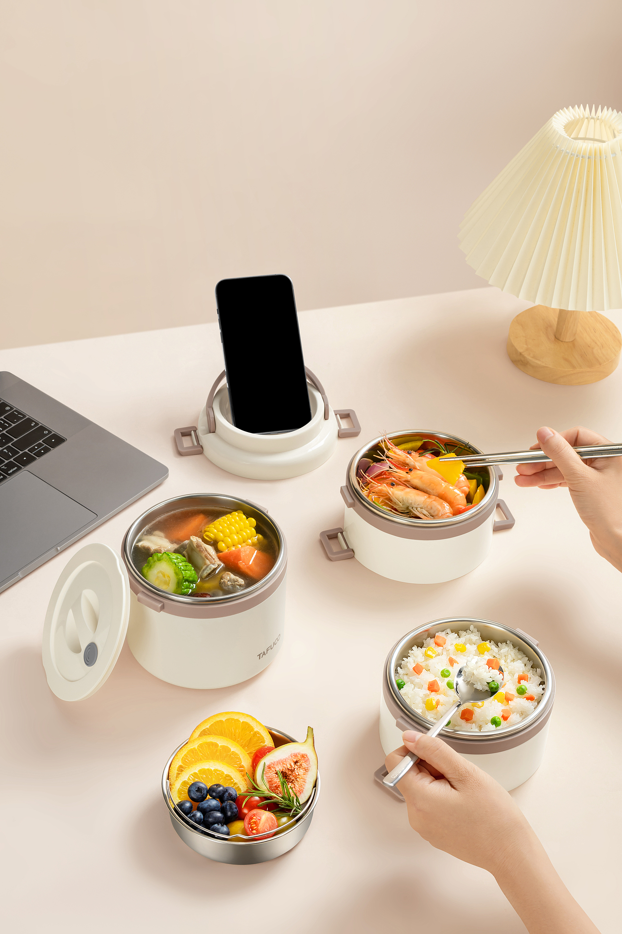 保温饭盒不锈钢餐盘拍摄作品（图ZMzk5MzE5NDQ0） - 产品摄影 - 站酷设计师芷君视觉原创素材 - 站酷ZCOOL