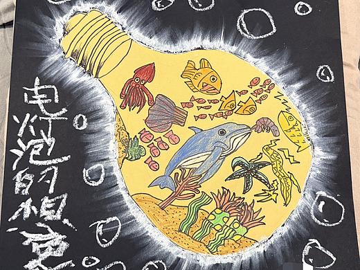 电灯泡的想象（个人主页-ZNzI4MjU4NzI=） - 儿童插画 - 站酷设计师我是不白吃的胖嘟原创素材 - 站酷ZCOOL