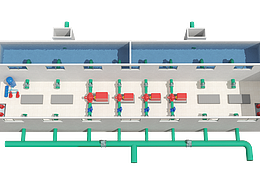 工业流程效果图