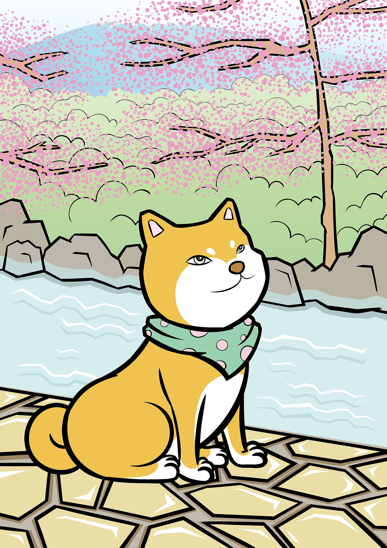 很久之前画的一些插画