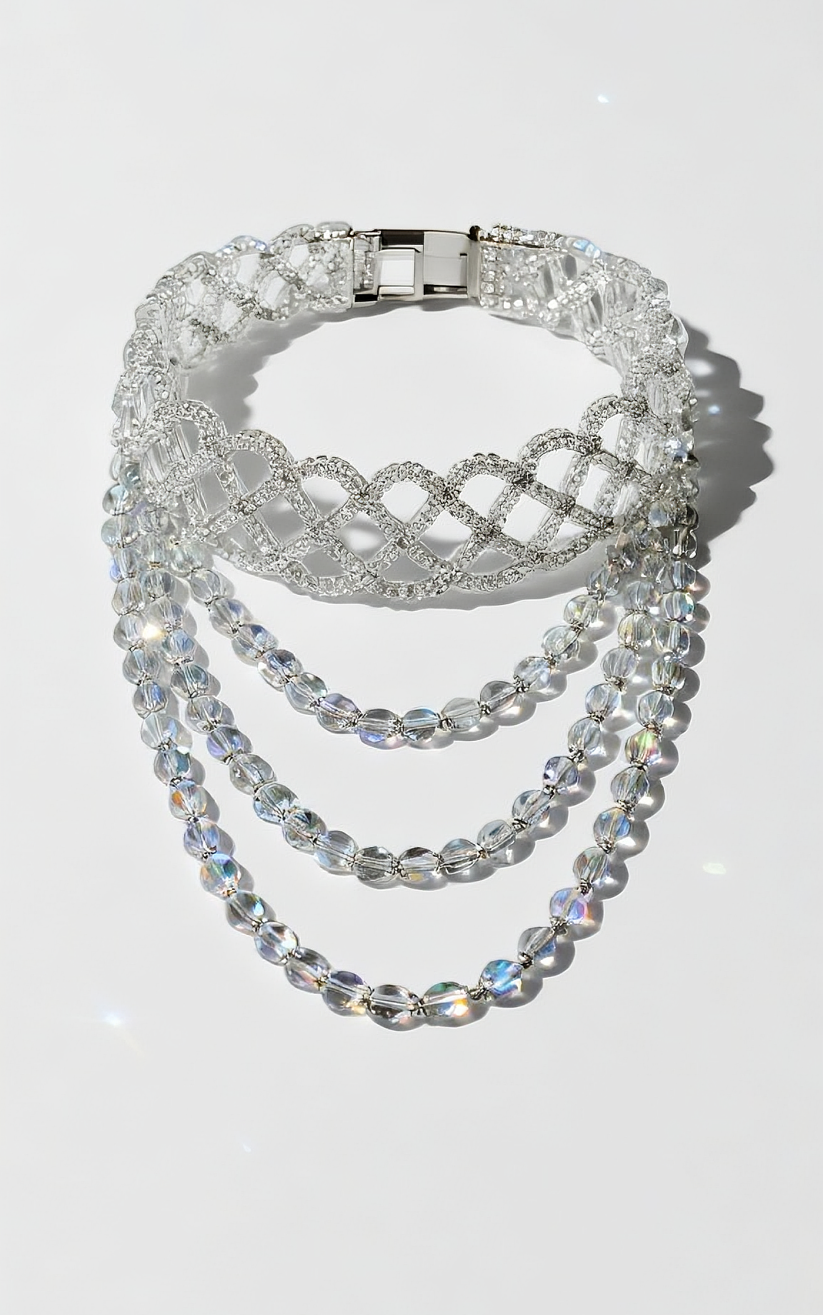 2026夏季冰透白水晶非遗编织系列