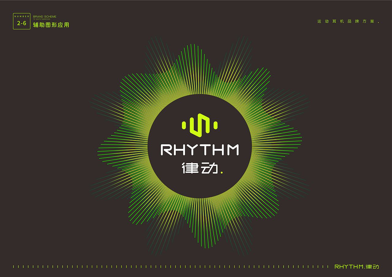 “RHYTHM律动”运动耳机——品牌策划与视觉创意全案