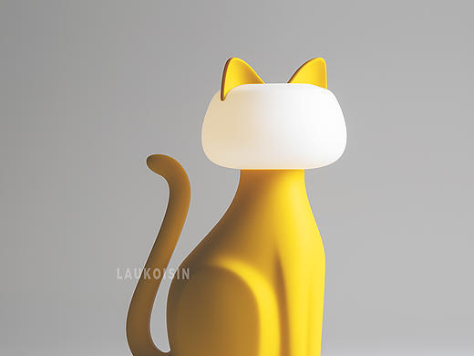 台灯外观设计方案-猫🐈