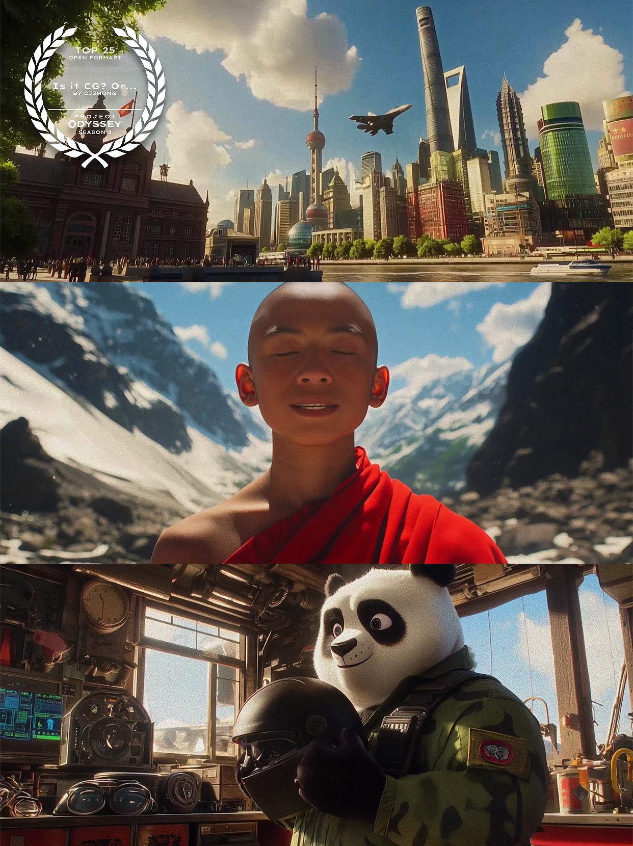 【Project Odyssey S2获奖作品】Is it CG ... Or？