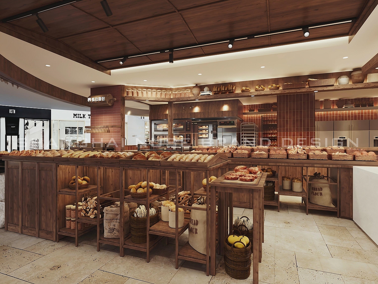 光影筑境！面包店空间设计的治愈表达（图ZMzk5MzI1MDQ4） - 商业空间设计 - 站酷设计师木村空间美学原创素材 - 站酷ZCOOL