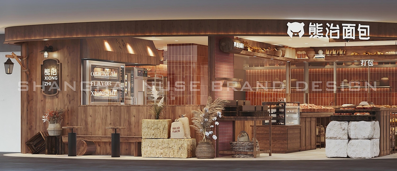 光影筑境！面包店空间设计的治愈表达（图ZMzk5MzI1MDE2） - 商业空间设计 - 站酷设计师木村空间美学原创素材 - 站酷ZCOOL
