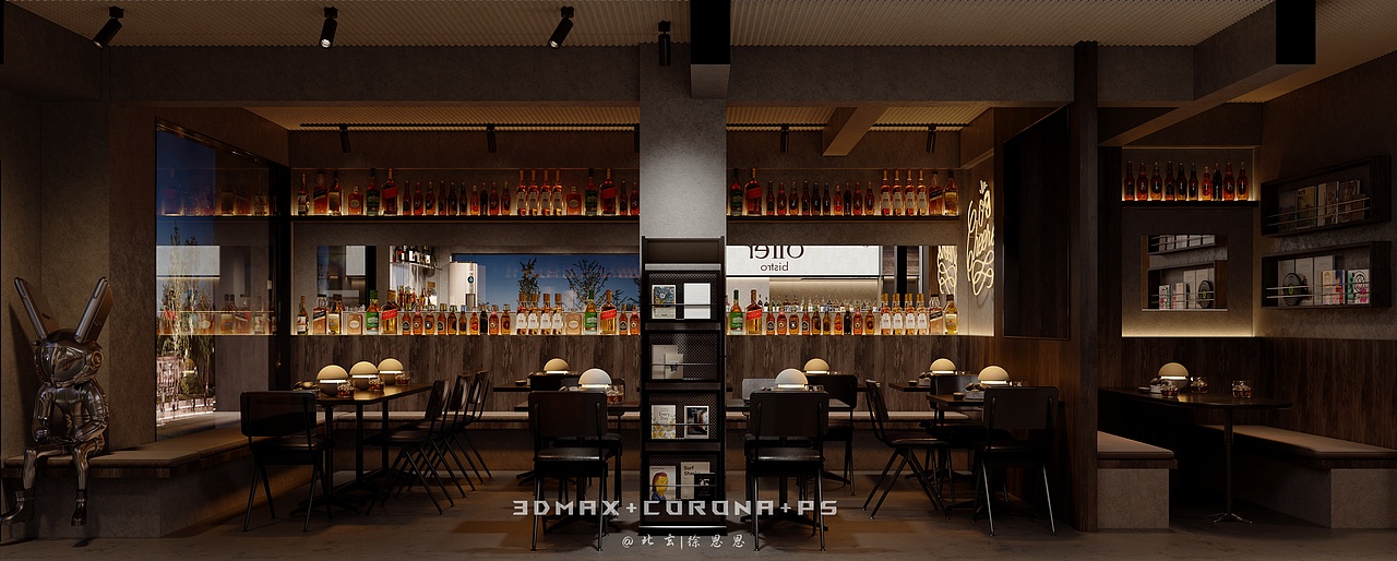 清吧设计 | 在微醺中把自己还给自己（图ZMzk5MzI0NTgw） - 酒店餐饮设计 - 站酷设计师北玄徐恩恩原创素材 - 站酷ZCOOL