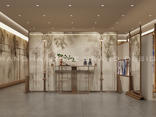 服装店设计:新中式极简为笔,书写东方时尚的现代答卷